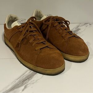 Clarks Original Men's Tan Suede Shoes Size 11